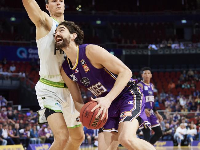 Jordan Hunter has become a key player for the Sydney Kings. Picture: Brett Hemmings/Getty Images