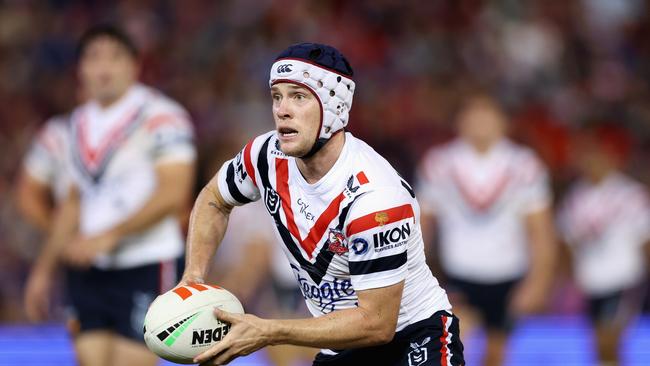 Luke Keary is excited by the challenge of heading to Catalans where he’ll become the latest Roosters player to join the French club. Picture: Cameron Spencer/Getty Images