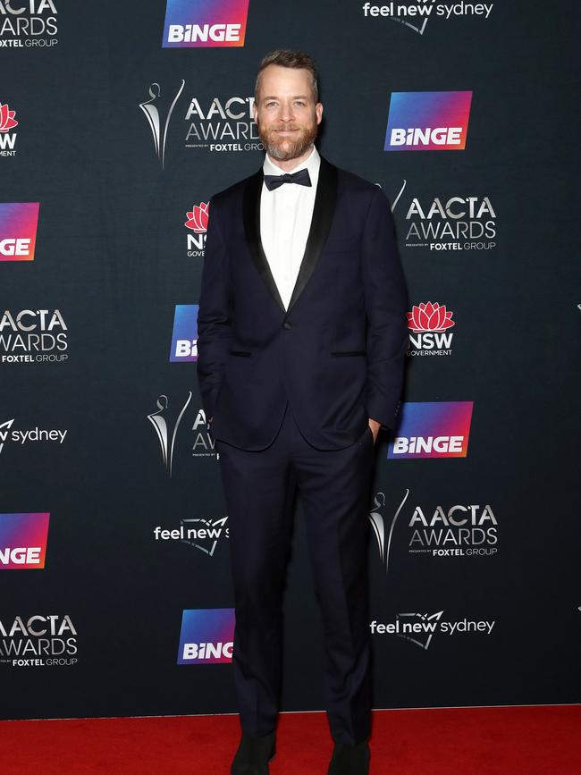 Hamish Blake attends the AACTA Awards in Sydney. Picture: Matrix