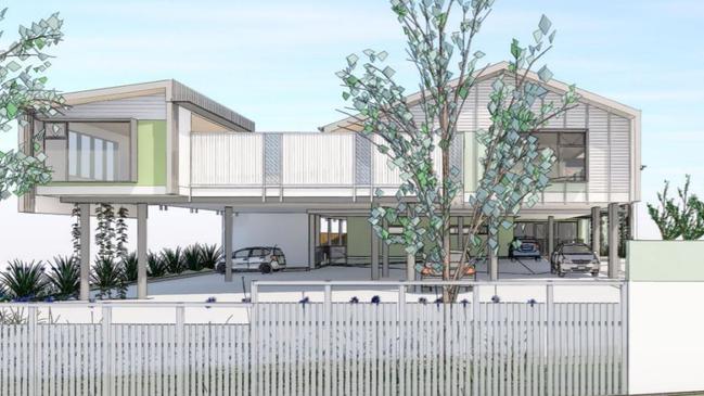 Plans for Wynnum childcare centre.