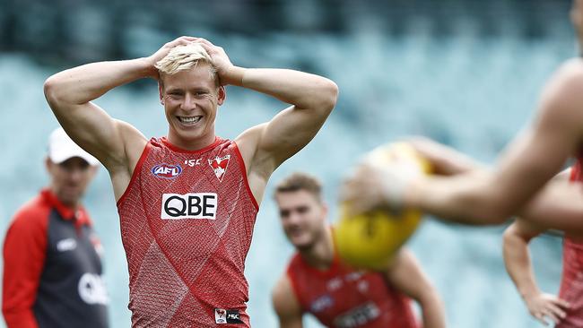 Isaac Heeney has been below his best in the opening two rounds of 2019. Picture: Ryan Pierse/Getty Images. 