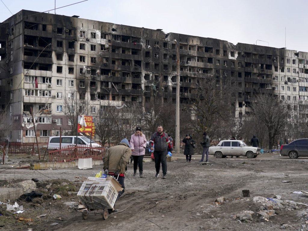 Some 200,000 civilians remain trapped in Mariupol city under Russian attacks. Several thousand have been evacuated in groups under the control of pro-Russian separatists.