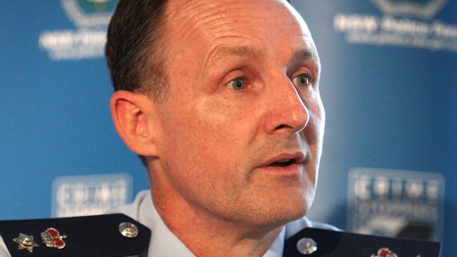 NSW Police Superintendent Tony Crandell delivered the force’s apology.