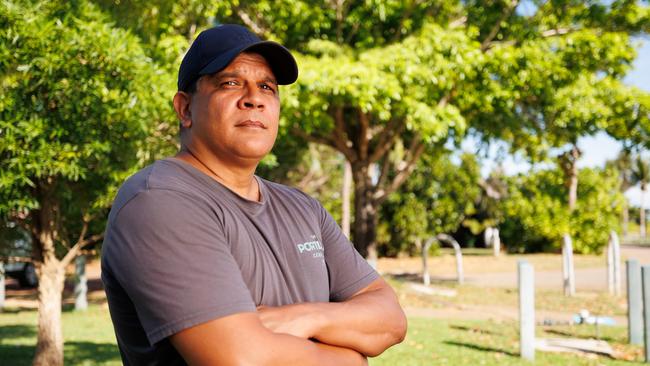 Aboriginal Community Police Officer Shawn Lewfatt. Picture: Charlie Bliss