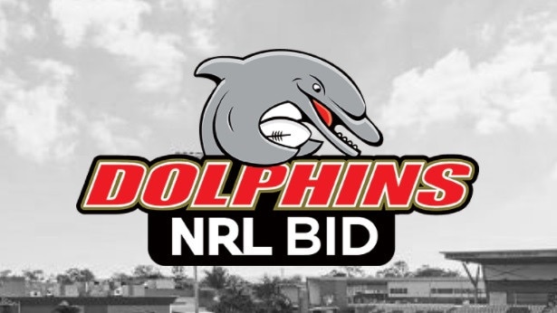 The Dolphins' proposed logo for new Brisbane NRL team. Photo: www.dolphinsnrl.com.au