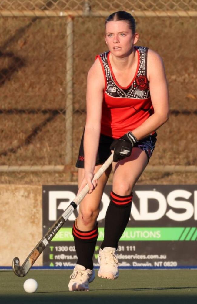 Macenzee Dixon. Picture: Hockey NT.