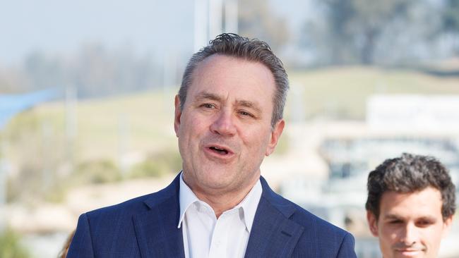 A spokesman for NSW Sports Minister Steve Kamper urged people who wanted to play contact sport to “sign up to your local club”. Picture: NewsWire / Max Mason-Hubers
