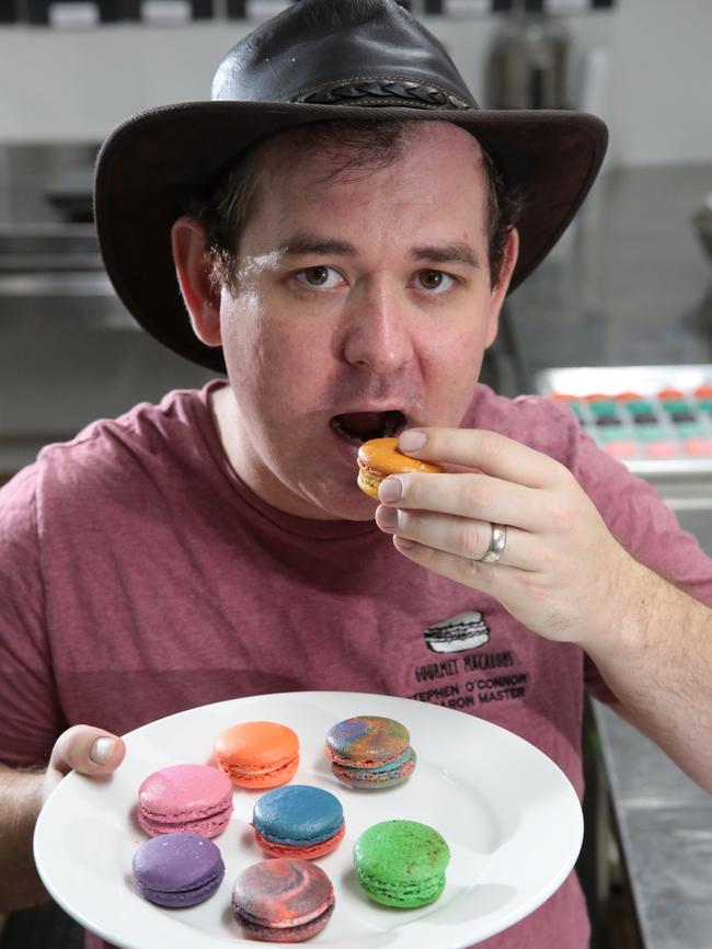 Stephen O'Connor said macarons are best eaten at room temperature.