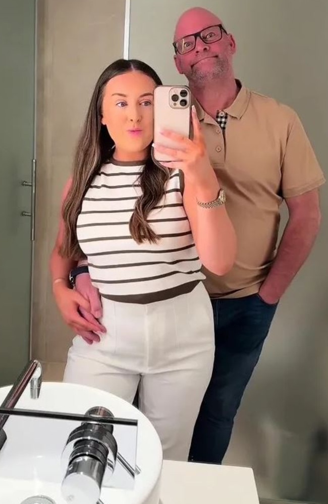 She is dating Jonny Mitchell, who is 52. Picture: @abs_mxo/TikTok
