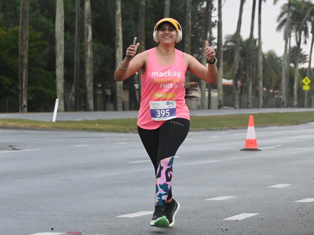 Veerpal Kaur at Mackay Marina Run Sunday 4 June 2023 Picture: Michaela Harlow