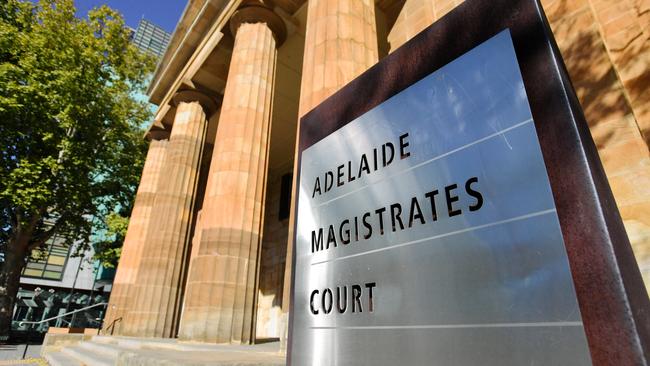 Wade Marius Cloosterman faced Adelaide Magistrates Court on Wednesday after police allegedly uncovered a clan lab at his home. Picture: AAP/Morgan Sette