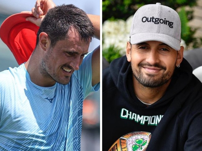 Kyrgios roasts Tomic over 39-min bloodbath