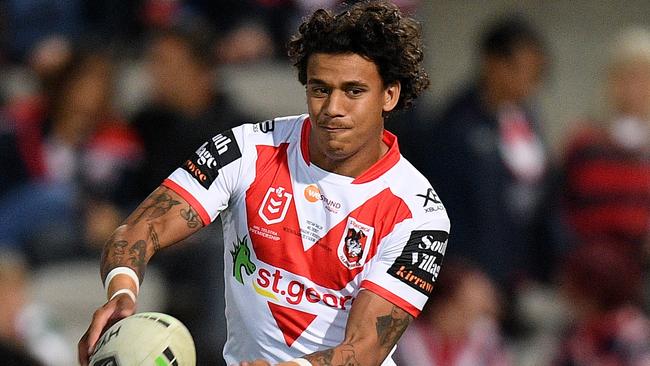 Tristan Sailor will play fullback against the Wests Tigers on Sunday. Picture: AAP