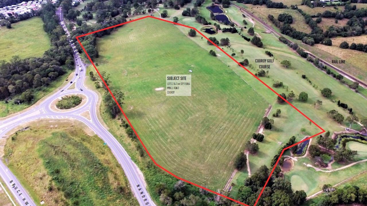 GemLife submitted a development application to build on 9.25ha of vacant land and 1.83ha of the Cooroy Golf Club's course.