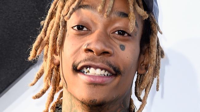 Wiz Khalifa ... is he having fun yet? Picture: Getty