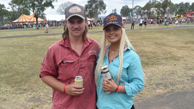 Mack and Ashley at CMC Rocks 2024. Picture: Aaron Goodwin