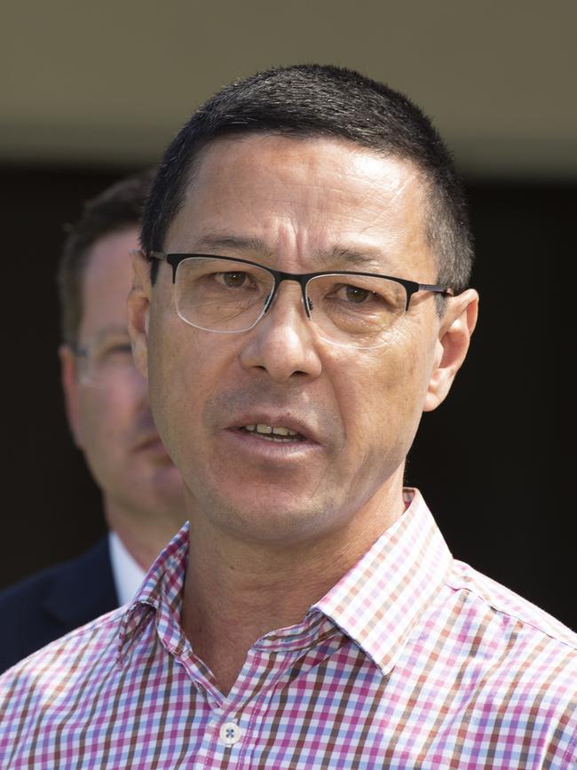 Kogarah candidate Craig Chung. Picture: NewsWire/ Monique Harmer