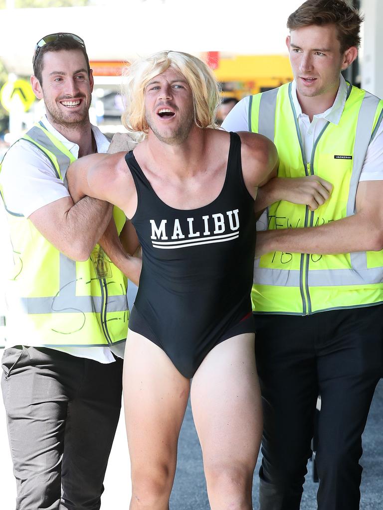 Brisbane Lions' Mad Monday celebrations at The Boundary, West End. Picture: Liam Kidston