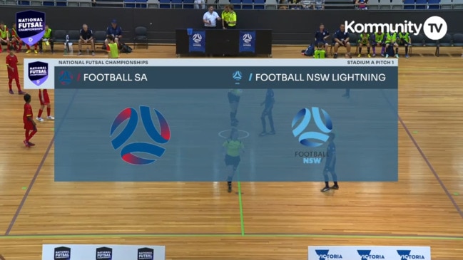 Replay: Football Australia National Futsal Championships Day 1 - Football SA v Football NSW Lightning (U12 Boys)