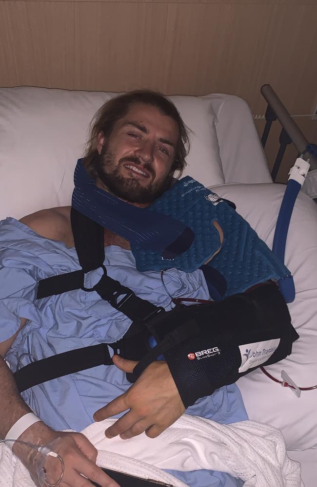 Foran is deciding on the next step of his recovery.