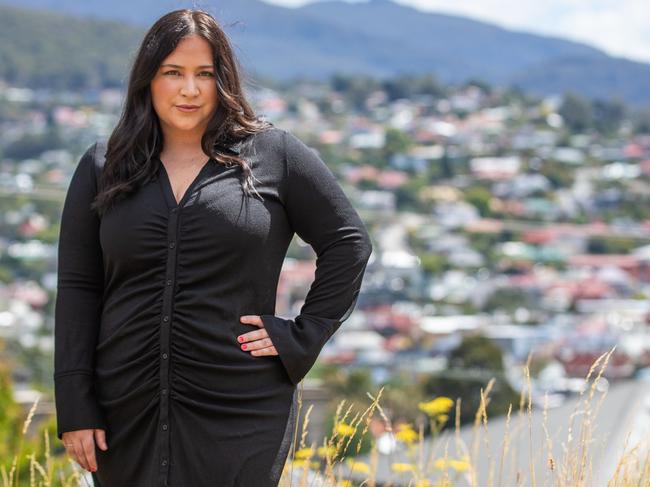 Tasmanian Executive Director of the property council, Rebecca Elston at Glebe.Picture: Linda Higginson