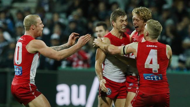 Kieren Jack capped his night with the last goal of the game. Picture: Wayne Ludbey