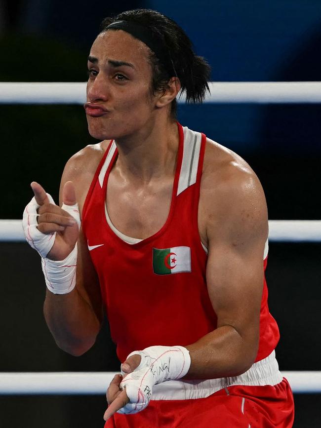 Algeria's Imane Khelif Picture: AFP