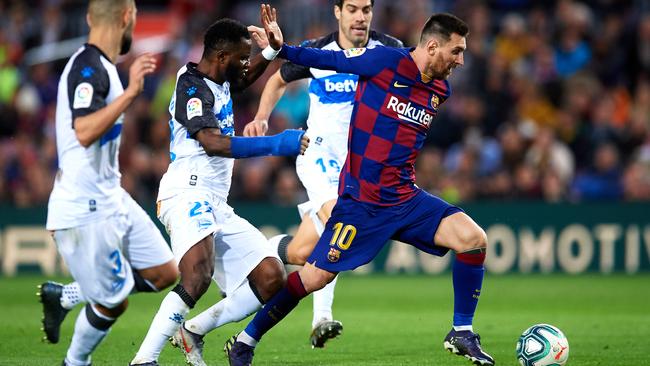 Argentinian Lionel Messi is comfortably the best player of his generation. Picture: Getty Images