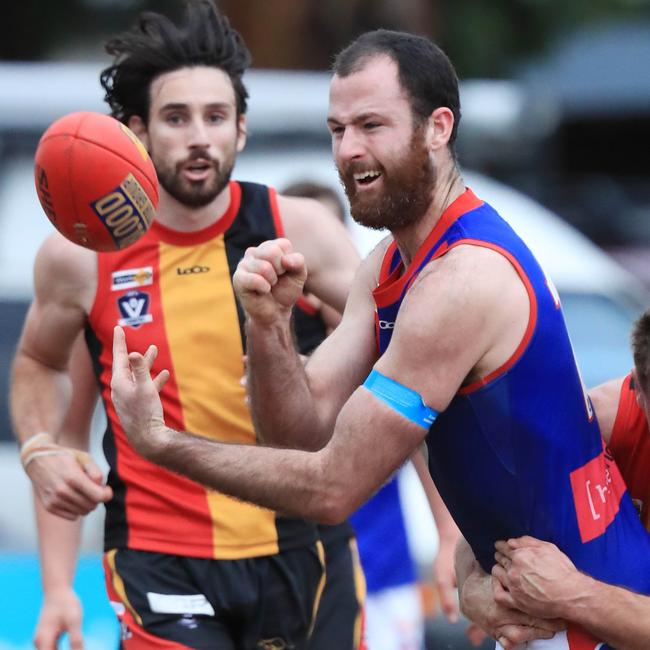 South Barwon’s Fraser Fort made a big impression in his return from the SANFL. Picture: Mark Wilson