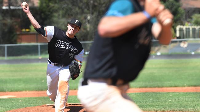 Chris Jolly was the starter for Penrith and pitched four innings. (Matt Sullivan)