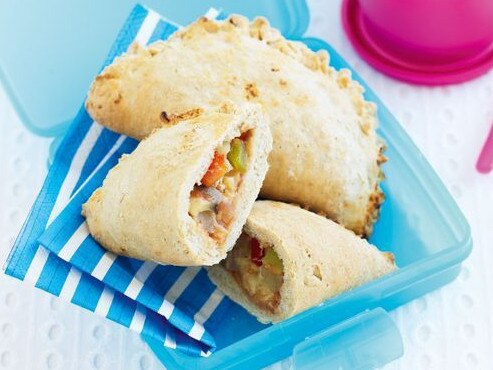 Vegetarian calzones.