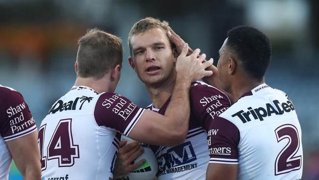 Tom Trbojevic can make Manly a premiership force. Picture: Brett Costello