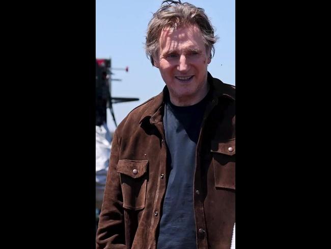 Superstar Neeson at work in Melbourne