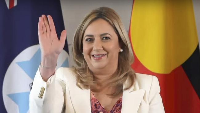 10-12-2023 - Queensland Premier Annastacia Palaszczuk has announced her resignation. Picture: YouTube