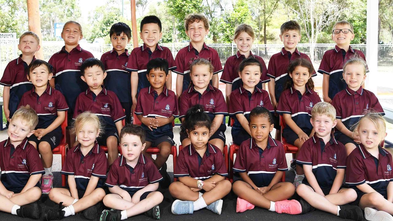 MY FIRST YEAR: Fraser Coast Anglican College Prep Possums. Picture: Patrick Woods.