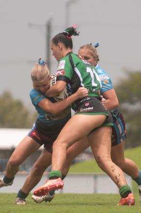 Mackay Cutters vs Townsville Blackhawks Harvey Norman U17's Saturday 22 February 2025 Picture:Michaela Harlow