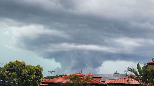 Storms over the Sunshine Coast. Picture: Samantha Milward