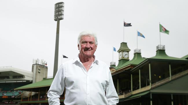 Veteran Nine Network rugby league commentator Ray Warren. Picture: Brett Costello