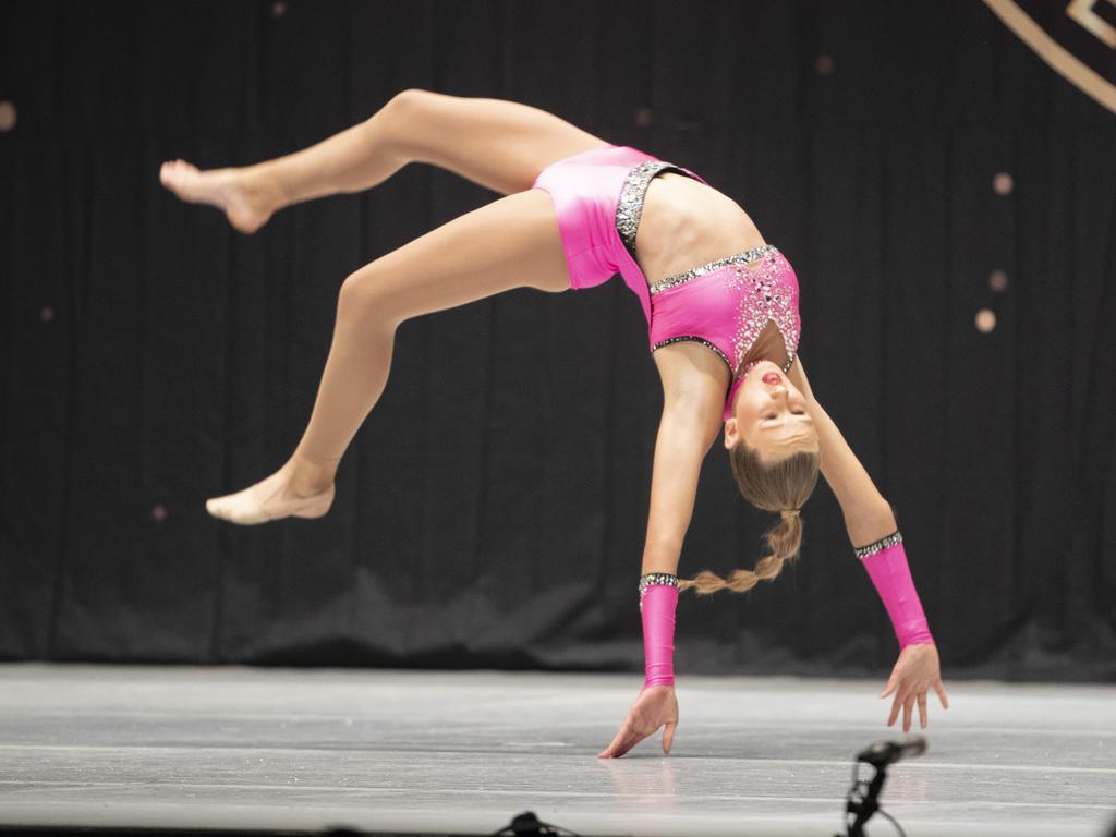 Southern Tasmanian Dancing Eisteddfod, Halle Heggie (JDW)during the 12 Years Jazz Solo at Wrest Point. Picture: Chris Kidd