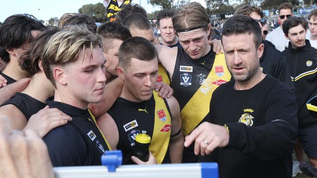 Torquay coach Dom Gleeson is hopeful Mensch will return to McCartney Oval. Picture: Mark Wilson