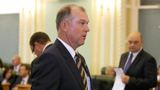 Gympie MP Tony Perrett in parliament. Picture: Contributed