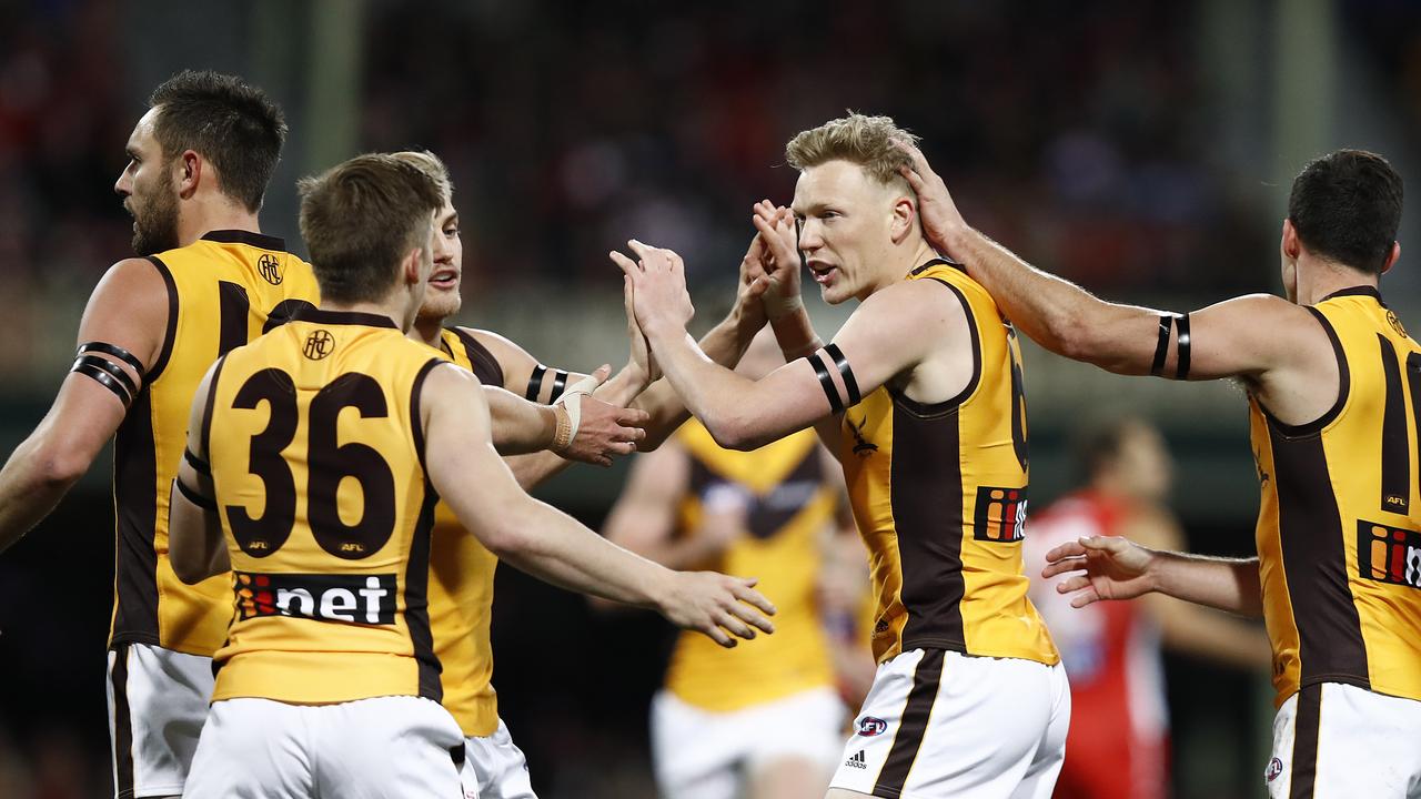 AFL news: James Sicily Hawthorn defender playing forward, Alastair ...