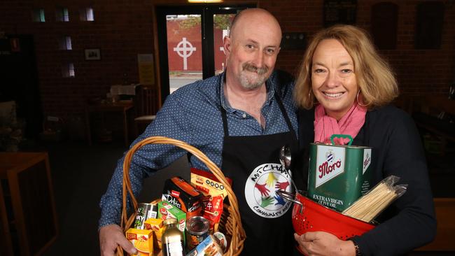 Ben and Jane Frawley run the community meal service in Mitcham.