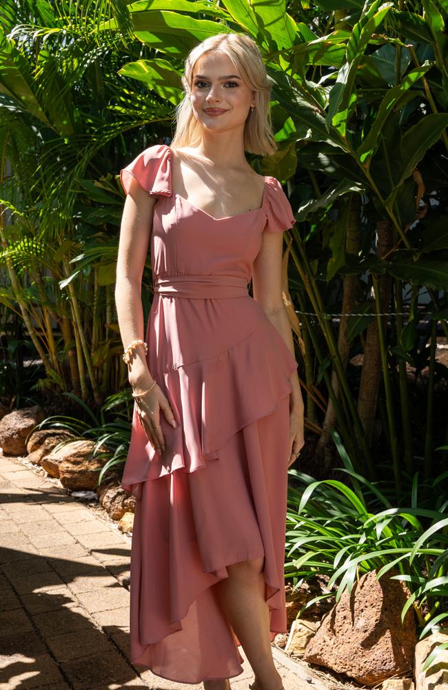Sabrina Pollon at the 2023 Darwin Cup Carnival Ladies Day. Picture: Pema Tamang Pakhrin