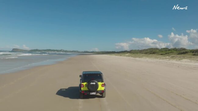 Driving Jeep's off-road icon