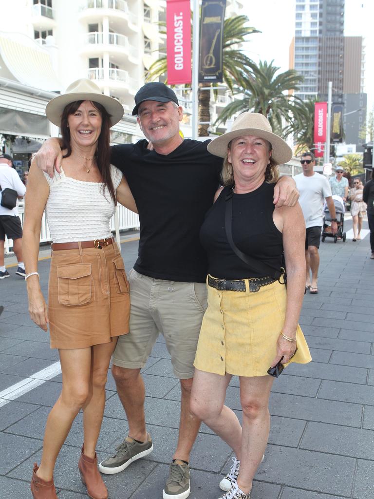 Groundwater. Tracy Griffiths, David Groth, Fiona Fleming. 19 October 2024 Broadbeach Picture by Richard Gosling