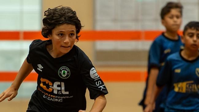 Young futsal player Joe Colak has been picked in an underage Victorian team. Picture: Supplied.