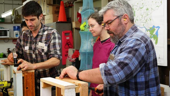 The Bower holds workshops where people can learn skills on recycling goods.