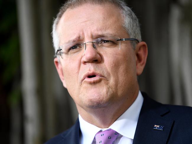 Prime Minister Scott Morrison. AAP Image/Lukas Coch