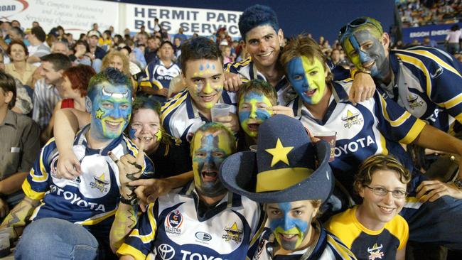 NRL...finals week 2 North Queensland COWBOYS v Brisbane BRONCOS at Dairy Farmers Stadium,Townsville..cowboys fans..pic MARK EVANS